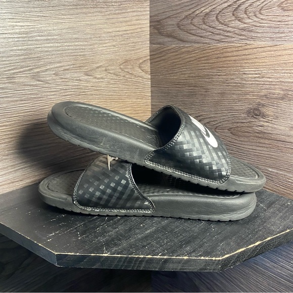 Nike slide sandals checkerboard black - Picture 6 of 7